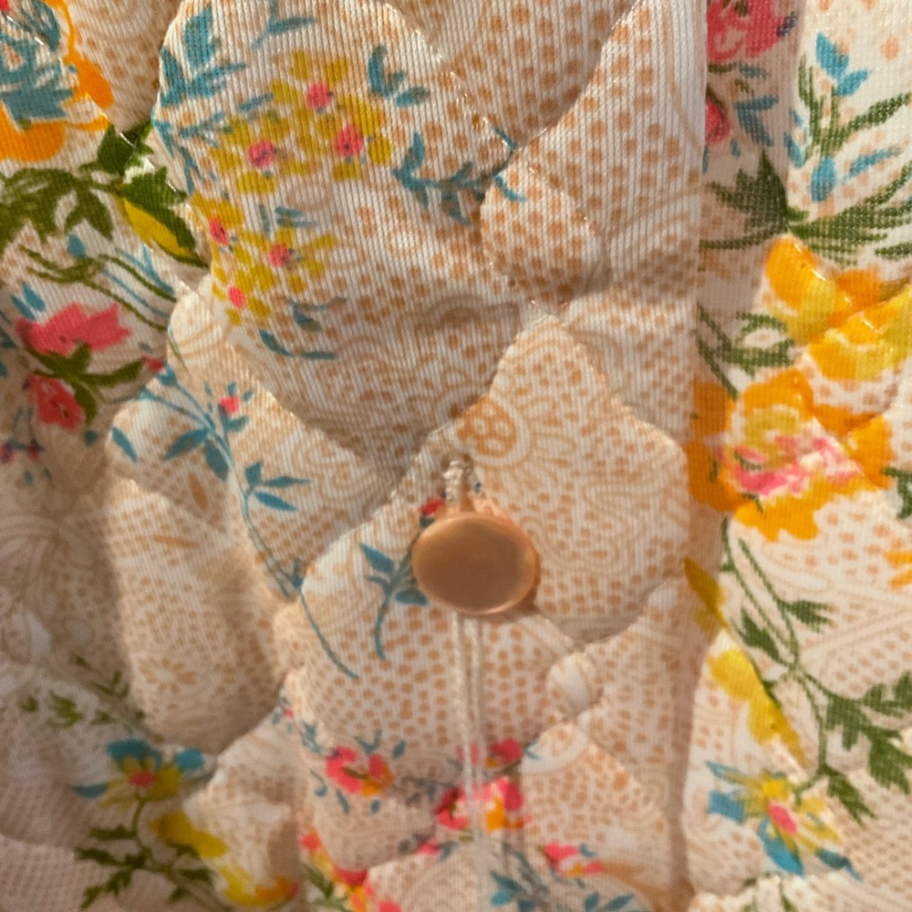 “BONDILENE VINTAGE/ RETRO 70’s HOUSECOAT” NWT Floral Polyester Robe. - Picture 9 of 16